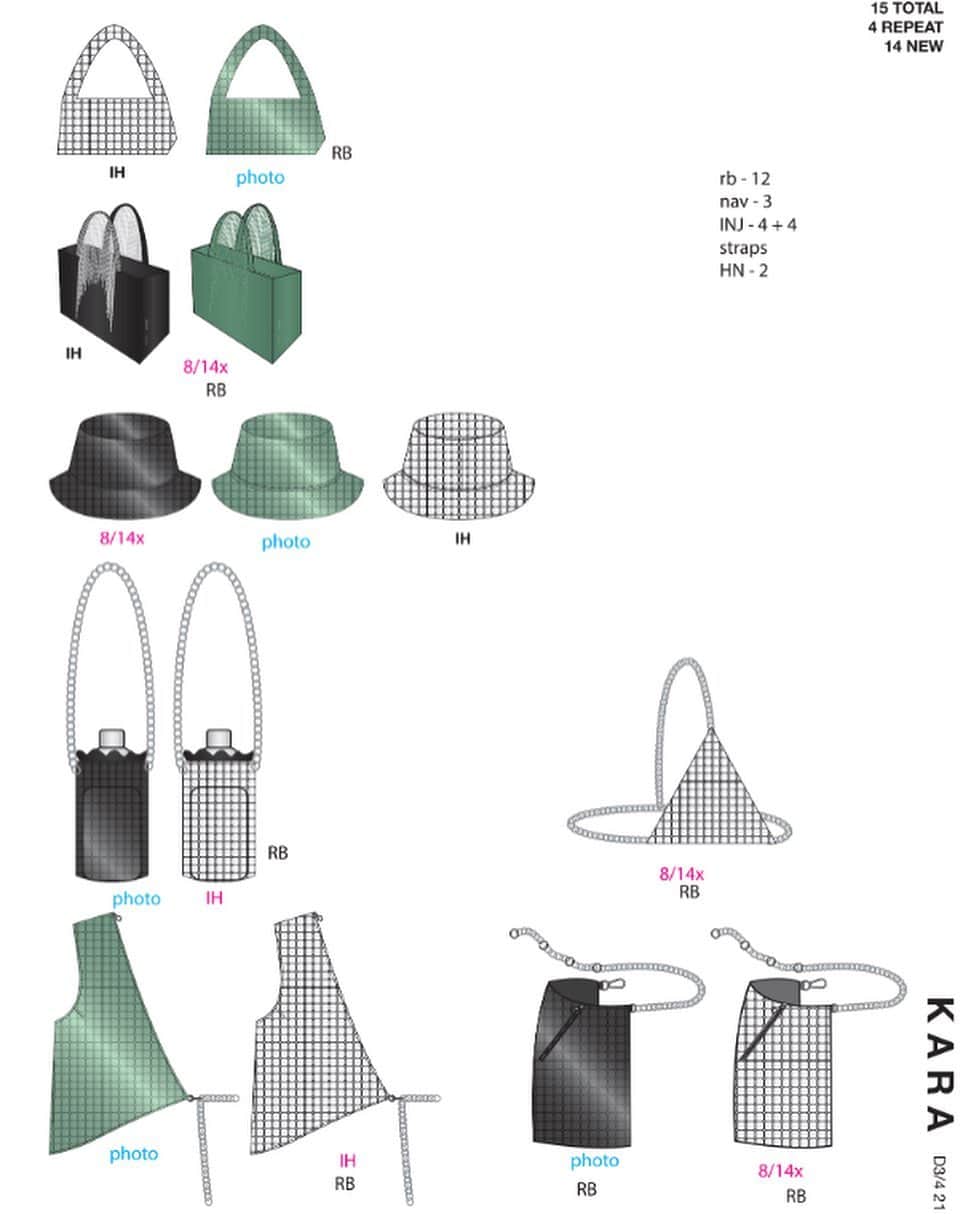 KARAさんのインスタグラム写真 - (KARAInstagram)「✍️ sharing some Spring 2021 collection notes from @ssarahlaww - NEW styles launch tomorrow 🦋」2月18日 0時16分 - kara