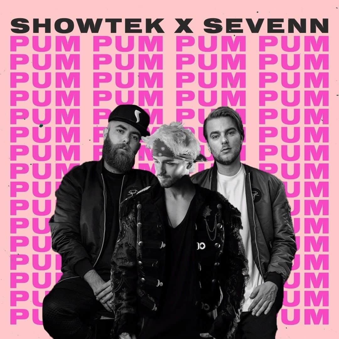 Showtekのインスタグラム：「Who's ready for our new single 'Pum Pum' with @sevenn ? Out next Friday! Pre-save it now in our story.」