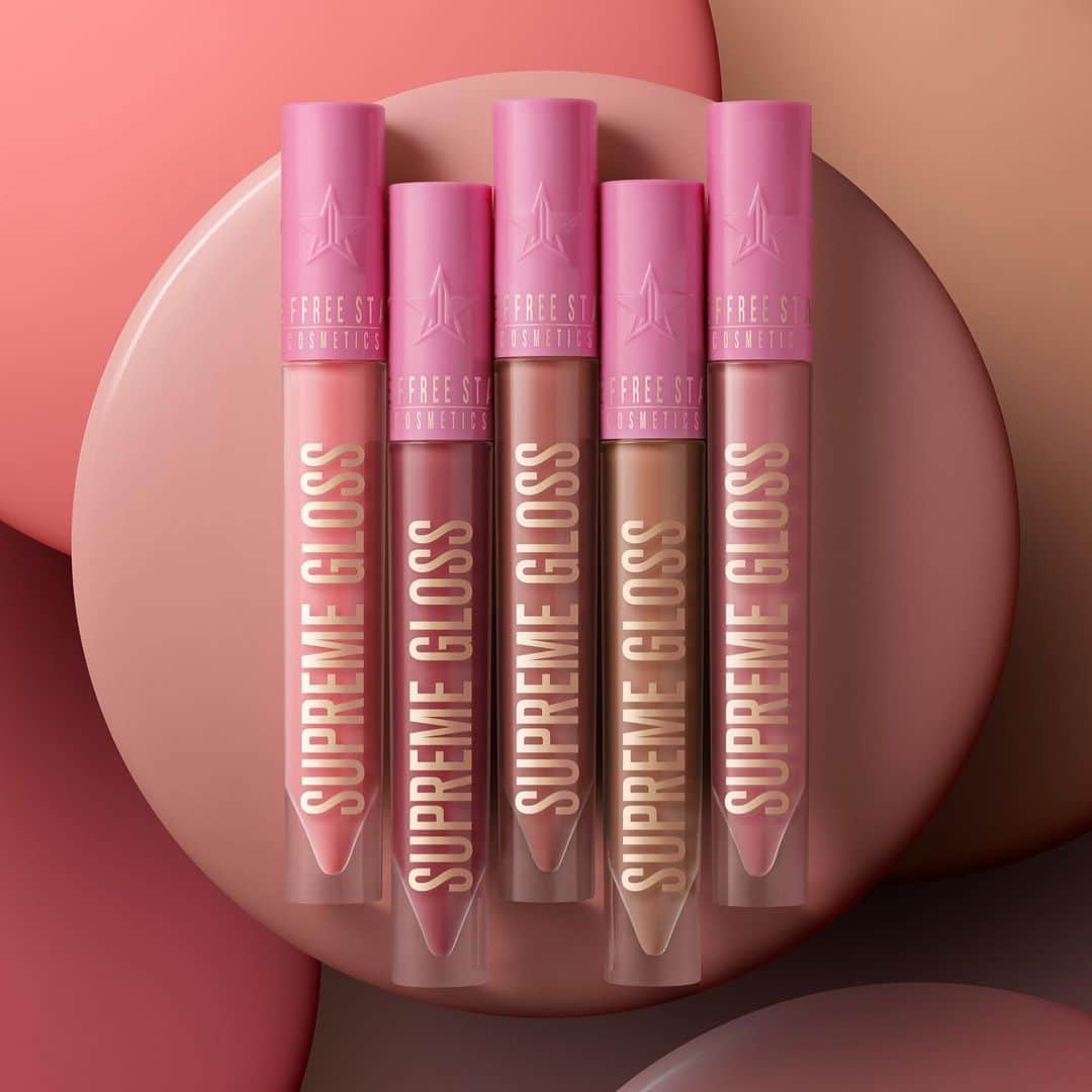 Jeffree Star Cosmeticsさんのインスタグラム写真 - (Jeffree Star CosmeticsInstagram)「Get in the Nude🤎 What’s your fav nude shade from the #SUPREMEGLOSS collection? 🌟   #jeffreestarcosmetics」2月18日 1時00分 - jeffreestarcosmetics