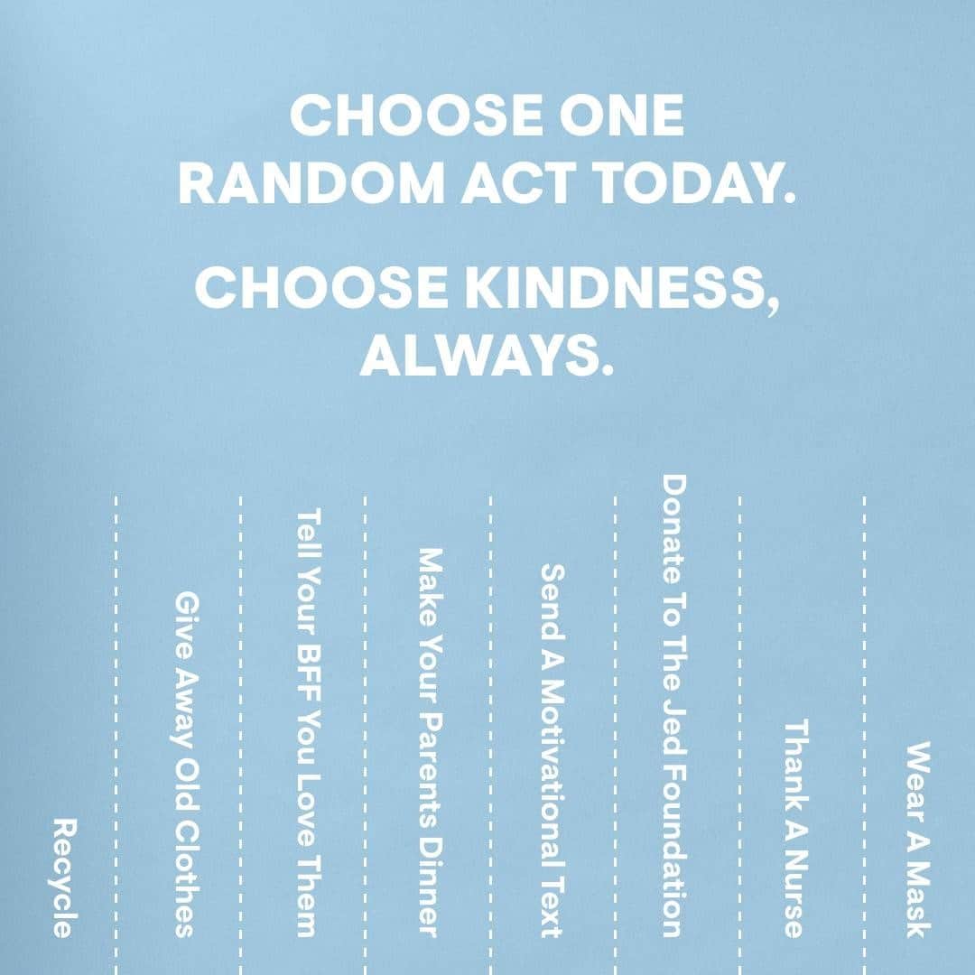 エアロポステールさんのインスタグラム写真 - (エアロポステールInstagram)「Choose one random act today. Choose kindness always. #AeroWorld #NationalRandomActsOfKindnessDay」2月18日 1時00分 - aeropostale