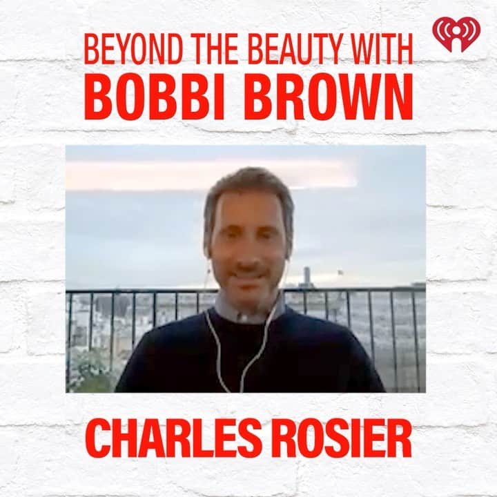 ボビー・ブラウンのインスタグラム：「If you know me, you know I swear by @augustinusbader moisturizer. This week, I caught up @charlesrosier, the investor-turned-beauty-entrepreneur who kickstarted @augustinusbader after seeing how Dr. Augustinus Bader’s stem cell wound gel prevented scarring. He wondered if it would also work on wrinkles and spoiler alert, it works wonders. Join us as we chat about the science behind beauty and skin care — out now on @iheartradio @iheartpodcast @spotify and @applepodcasts」