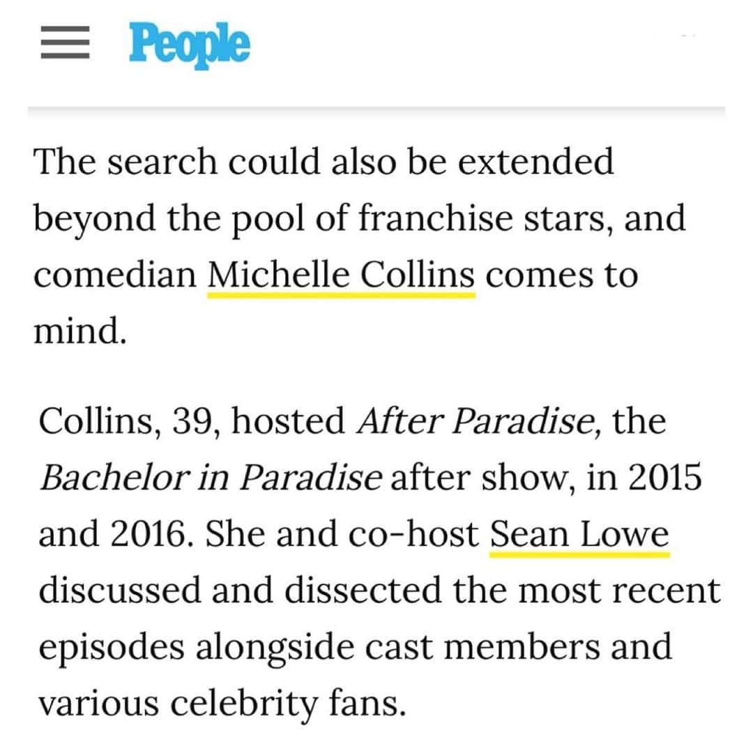 ミッチェル・コリンズさんのインスタグラム写真 - (ミッチェル・コリンズInstagram)「A big thanks to @people for mentioning me as a possible replacement host for #thebachelor’s upcoming After the Final Rose! Not to dance on anyone’s ashes, but I *also* would love to own a mansion in Calabasas so not above a lil SELF-PROMOTION. Hosting #AfterParadise on ABC with @seanloweksu is still one of the best jobs I’ve ever had, not to mention most watched?? The fact that over 4 million people had to look at these chunky highlights and style choices every week is not lost on me 🙏🏻🌹 Anyway quarantining just in case! (Police dogs find a 6’1” skeleton in a wig slumped over by the phone sometime in July.)」2月18日 1時53分 - michcoll