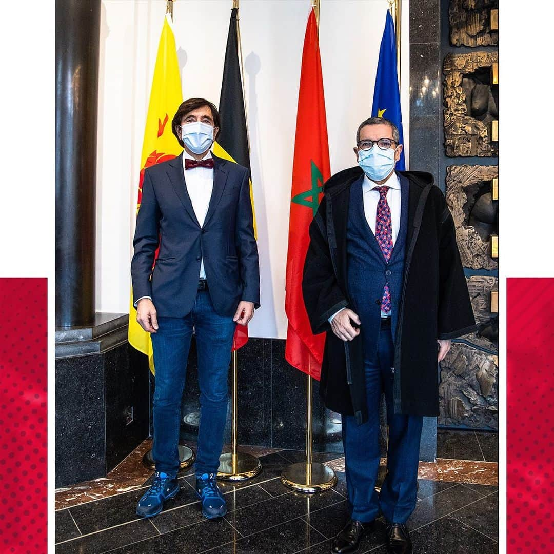 エリオ・ディルポさんのインスタグラム写真 - (エリオ・ディルポInstagram)「Rencontre constructive ce matin avec Mohammed Ameur, Ambassadeur du Maroc en Belgique 🇲🇦🇧🇪  #photooftheday #meeting #maroc #wallonie #eliodirupo #instameet #instagood #work」2月18日 1時54分 - eliodirupo