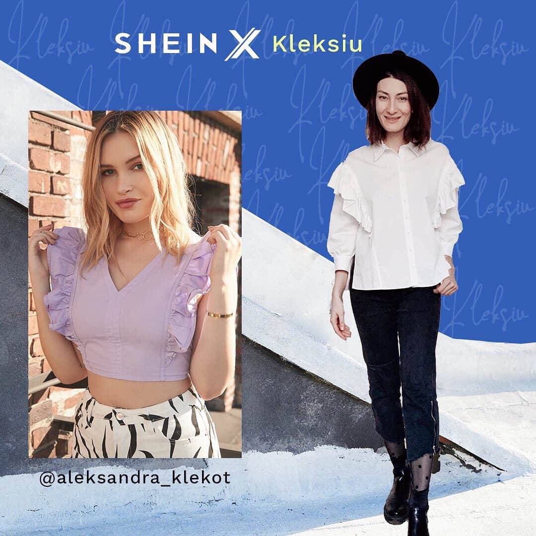 SHEINのインスタグラム：「Rising fashion designer Kleksiu is well known for her unique design approach and sourcing materials local her home country of Poland. 🌿 @aleksandra_klekot  Her latest collection showcases her love of intricate details, beautiful prints and pastel colors!  💚 Grab her #SHEINX collection before it's gone! 🛍  http://shein.top/exrkkmd  📣SHEIN X spotlights the latest indie designers to fashion lovers around the world by letting them focus on creating while we do the heavy lifting (a.k.a. producing + selling).  Got Design In Your DNA? ✨🎨  Apply to score a spot in our next SHEIN X designer lineup 👉https://m.shein.com/promotion/shein-x-apply」