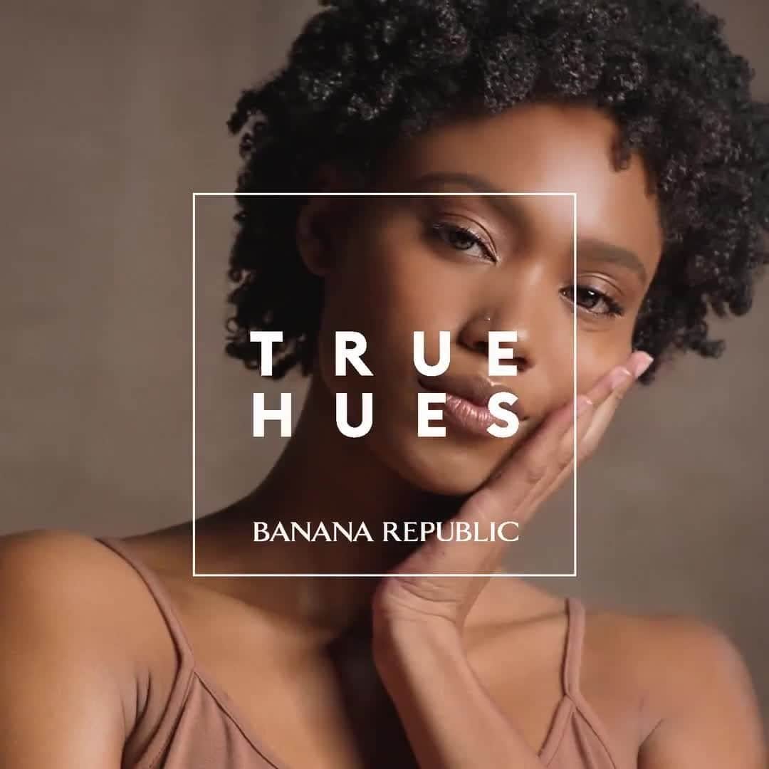 Banana Republic のインスタグラム：「Be Bold. Be Beautiful. Be True to You. True Hues offers carefully considered, authentically inclusive essentials in a range of shades and sizes, designed to empower you. Explore more at the link in bio. #TrueHues」