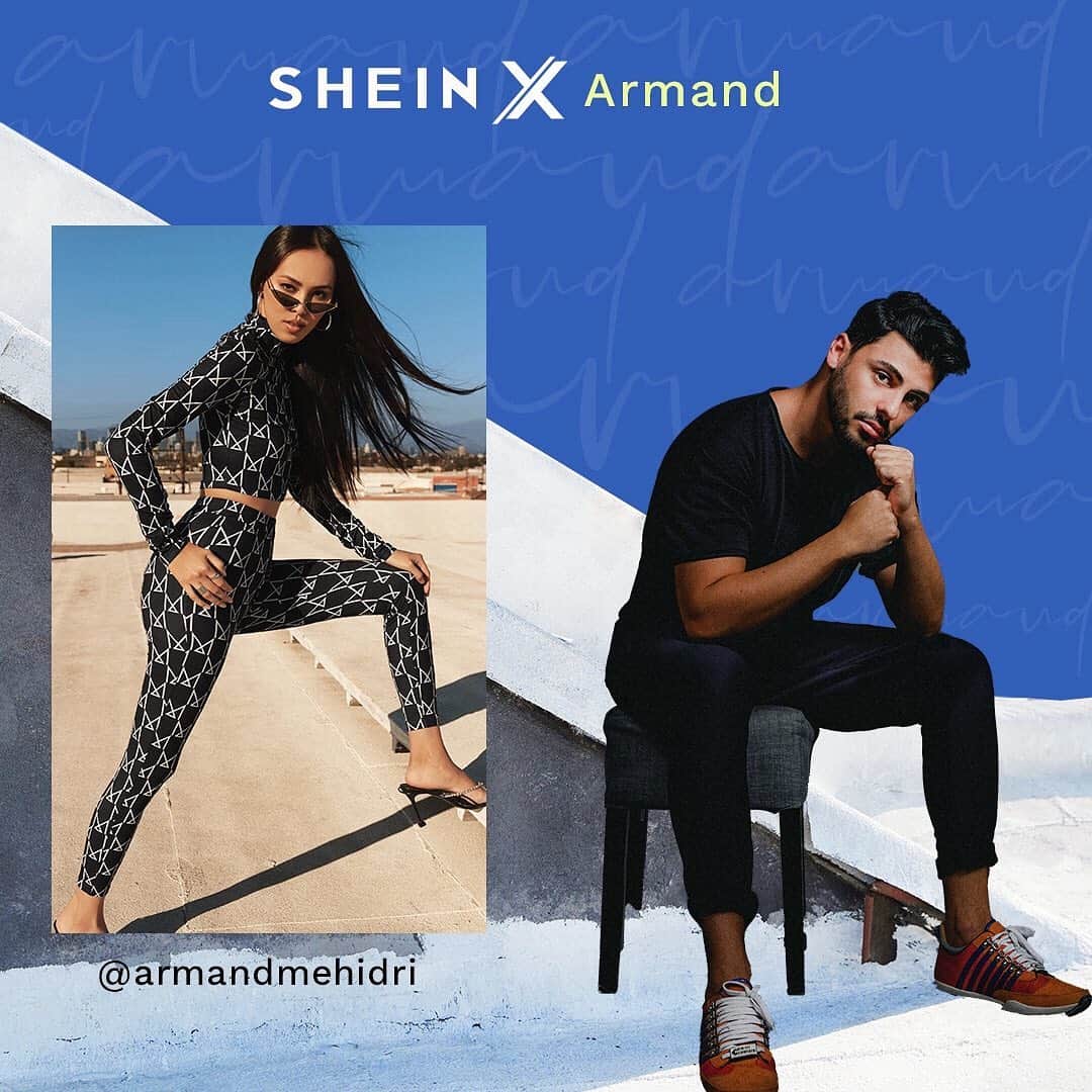 SHEINのインスタグラム：「For renown fashion illustrator Armand Mehidri, designing clothes has always been his true passion. 🎨 @armandmehidri  His latest ready-to-wear collection features effortless, elegant neutrals that feel both modern and timeless.  🎁 Shop #SHEINX Armand now! http://shein.top/kic2zh2  📣SHEIN X spotlights the latest indie designers to fashion lovers around the world by letting them focus on creating while we do the heavy lifting (a.k.a. producing + selling).  Got Design In Your DNA? ✨🎨  Apply to score a spot in our next SHEIN X designer lineup 👉https://m.shein.com/promotion/shein-x-apply」