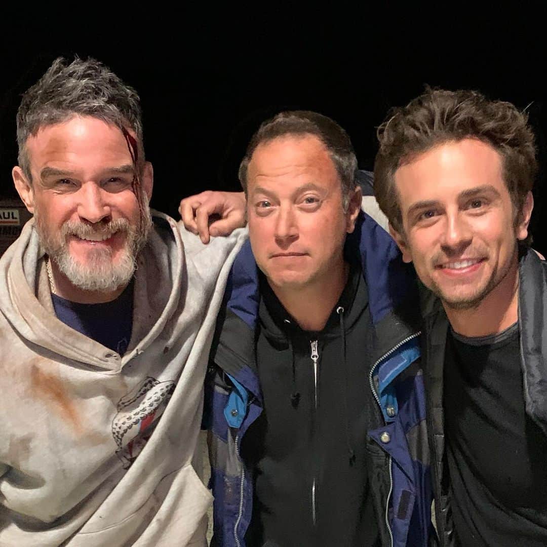 エディ・マクリントックのインスタグラム：「Working with two top-notch dudes. Big thanks for making me feel so welcome.  @davidlipper @keliprice」