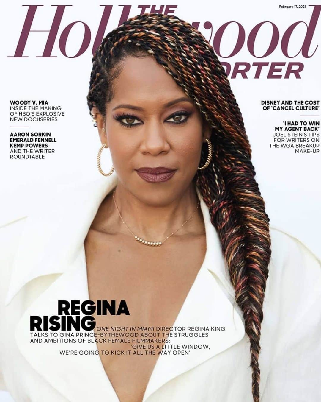 レジーナ・キングのインスタグラム：「Thank you @hollywoodreporter for giving me and my talented, Sisterfriend Gina Prince-Bythewood the space to chat openly and honestly photographed by Matt Sayles Link in bio」