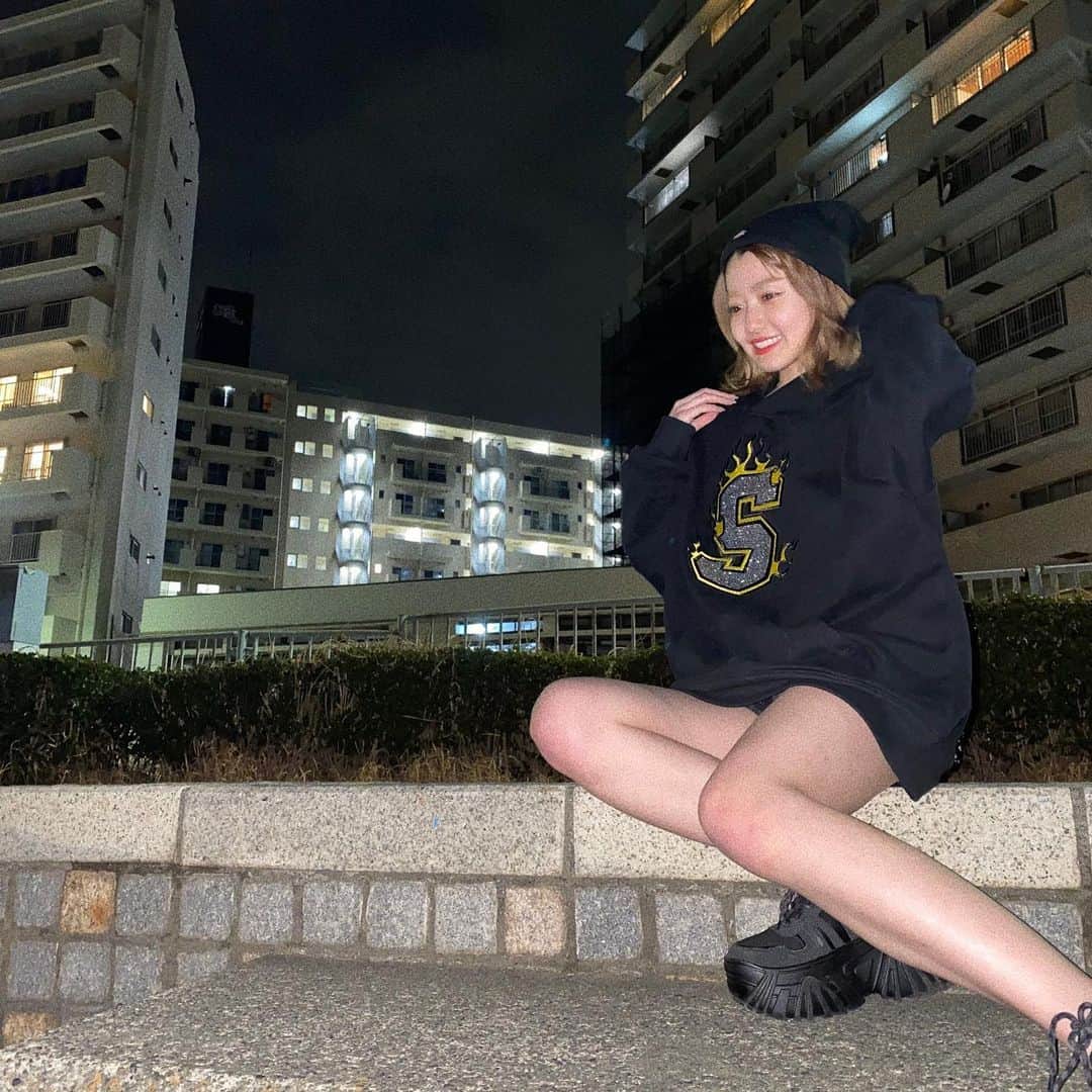 高橋かののインスタグラム：「‼︎😏  @supplier_official  #supplier」