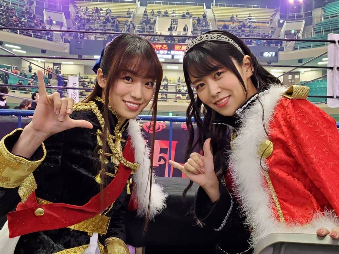 相羽あいなのインスタグラム：「『レック Presents スターダム10周年記念～ひな祭り ALLSTAR DREAM CINDERELLA～』 日本武道館大会でリングアナウンサーと実況をさせて頂きました！！！ 試合を観て何回泣いたか分かりません。 改めてもっともっとプロレスの輪が広まってほしいと思いました。 特別な大会にまほねぇと一緒にできたこと本当に感謝です✨✨ ありがとうございました！！ #スターダム  #スターダム10周年  #スタァライト #たわしーず #真矢クロ #まほあい」