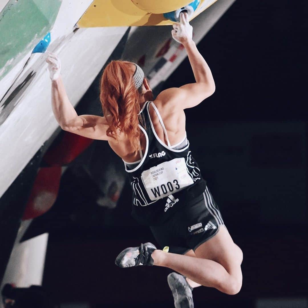 野中生萌さんのインスタグラム写真 - (野中生萌Instagram)「Cool shot from bouldering Japan Cup 2021🔥🔥🔥Pic by @kopefish」3月4日 20時19分 - nonaka_miho