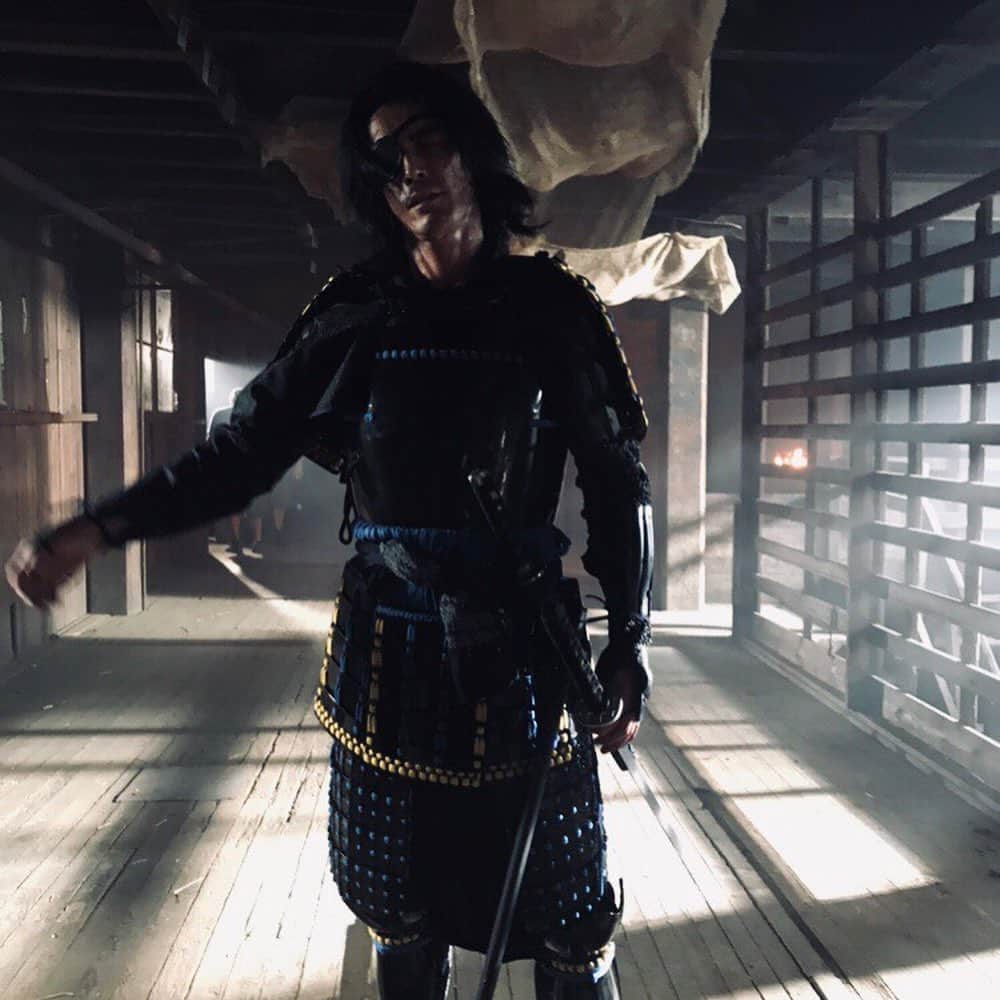 伊藤英明のインスタグラム：「Finally!! Save the date! Age of Samurai on Netflix Feb/24/2021#伊達政宗」