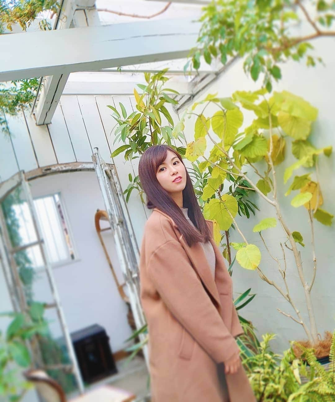 清水優美のインスタグラム：「🌿  緑いっぱいのこんなお庭に憧れる✨  ＊」