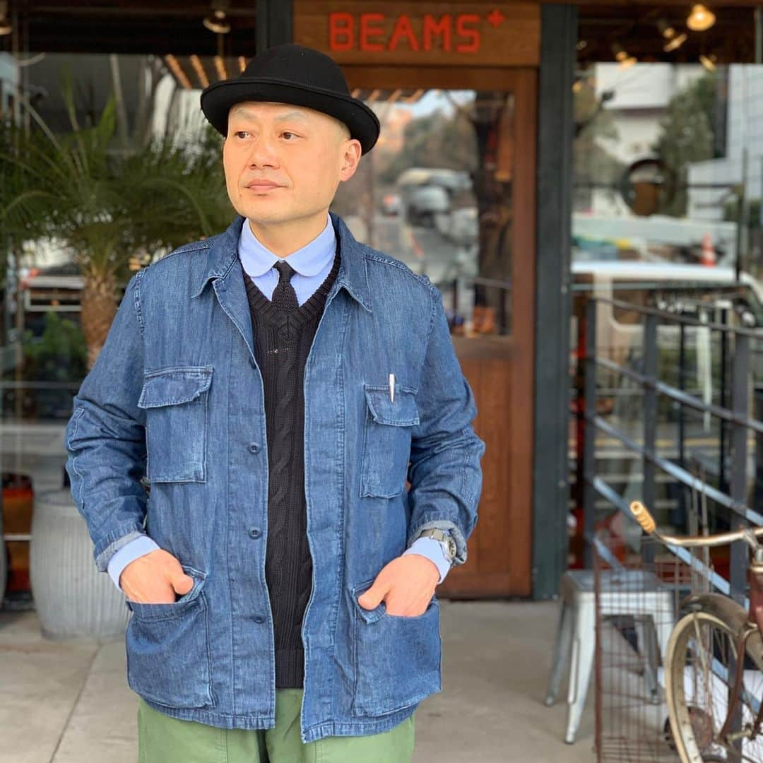 BEAMS+さんのインスタグラム写真 - (BEAMS+Instagram)「. BEAMS PLUS STYLE  BLOG UPDATED Link In Bio  #allnightbeamsplus   #beams #beamsplus #beamsplusharajuku #harajuku #tokyo #remirelief #bdu #bdujacket #militaryfashion #militaryjacket #indigo #mensfashion #mensstyle #menswear」2月18日 13時51分 - beams_plus_harajuku