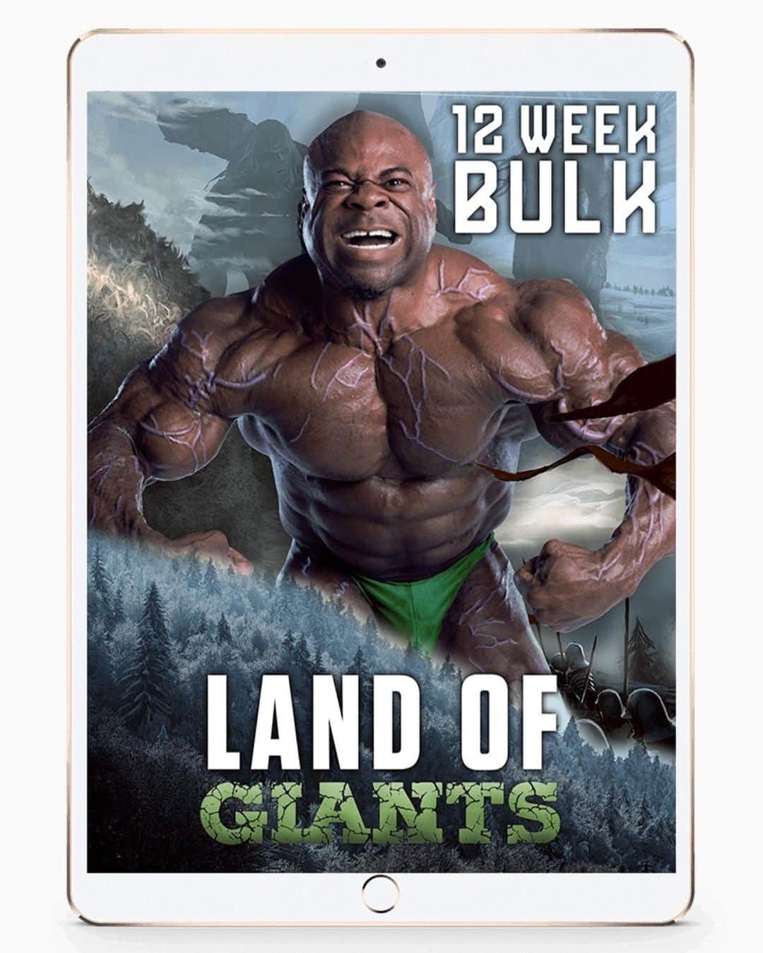 カイ・グリーンのインスタグラム：「THE ULTIMATE GUIDE TO BULKING.  Become super human and unleash your wrath. This is the ultimate guide to growth, the push past your comfort zone, this is the LAND OF GIANTS. A complete 12 week program to give you the full guidance you need to pack on quality lean muscle mass and become the strongest version of yourself.   Master target rep ranges to promote growth. Conquer nutrition. GROW.  LINK IN BIO 💯」