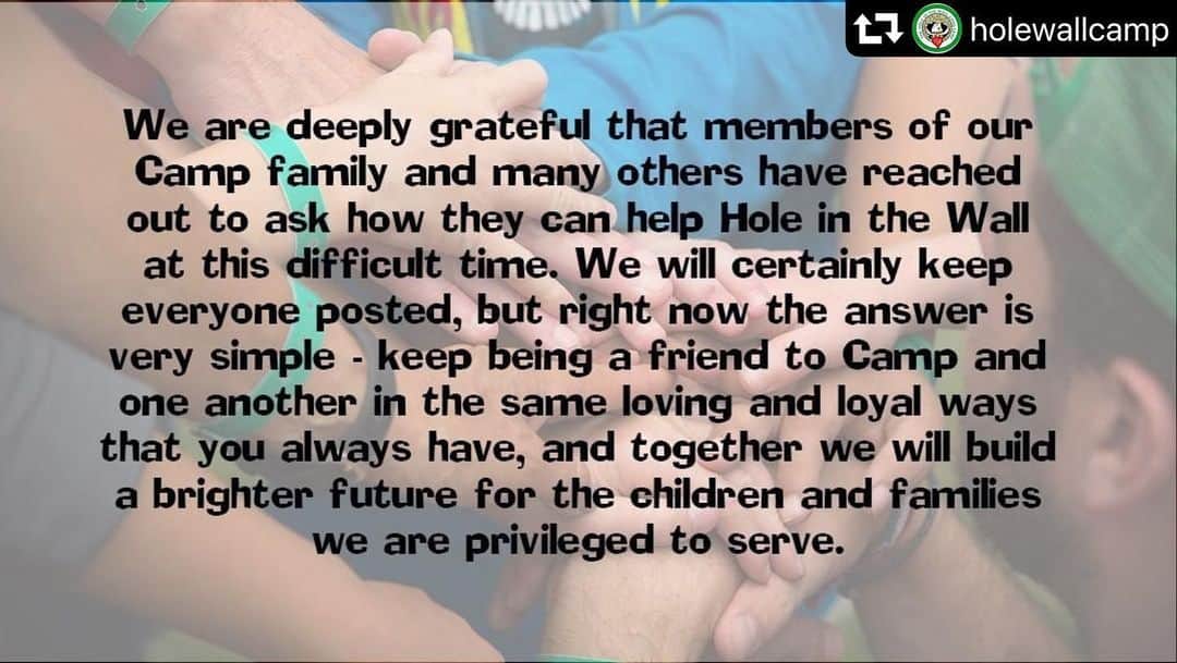 バッバ・ワトソンのインスタグラム：「I love what @holewallcamp does so it’s sad to hear that a fire destroyed part of the camp. So proud of my @travelersinsurance @travelerschamp family for pledging to match $1M to help them rebuild!! If you can please help this amazing camp [link in bio] #TravelersAmbassador」
