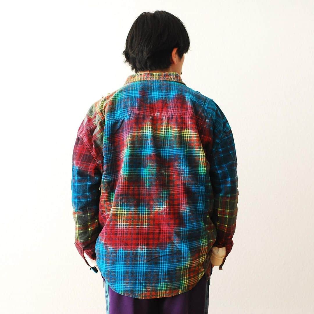 wonder_mountain_irieさんのインスタグラム写真 - (wonder_mountain_irieInstagram)「_ Rebuild by Needles / リビルドバイニードルズ "Flannel Shirt - Ribbon Wide Shirt / Tie Dye" ¥25,300- _ 〈online store / @digital_mountain〉 https://www.digital-mountain.net/shopdetail/000000012884/ _ 【オンラインストア#DigitalMountain へのご注文】 *24時間受付 *14時までのご注文で即日発送 *1万円以上ご購入で送料無料 tel：084-973-8204 _ We can send your order overseas. Accepted payment method is by PayPal or credit card only. (AMEX is not accepted)  Ordering procedure details can be found here. >>http://www.digital-mountain.net/html/page56.html _ 本店：#WonderMountain  blog>> http://wm.digital-mountain.info _ #NEPENTHES #Needles #ネペンテス #ニードルズ _ 〒720-0044  広島県福山市笠岡町4-18  JR 「#福山駅」より徒歩10分 #ワンダーマウンテン #japan #hiroshima #福山 #福山市 #尾道 #倉敷 #鞆の浦 近く _ 系列店：@hacbywondermountain _」2月18日 7時21分 - wonder_mountain_