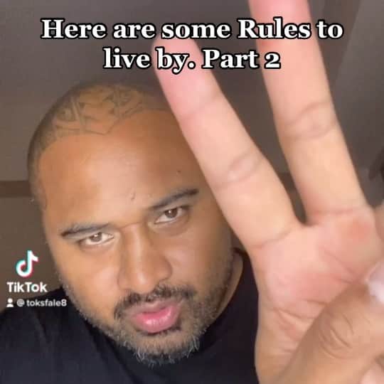 ファレ・シミタイトコのインスタグラム：「Rules to live by part 2」