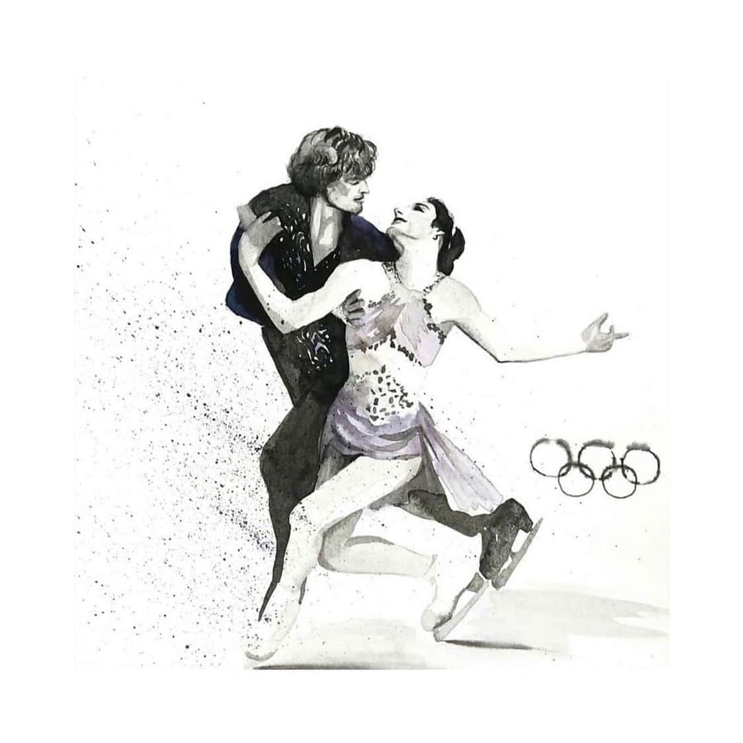メリル・デイヴィスのインスタグラム：「It’s hard for me to believe it’s been seven years since my last time on competitive ice with @charlieawhite. When I think back to closing that chapter of our lives with those skates in Sochi, I feel proud and excited by the memory of what it felt like to represent my country on the world stage - ready, trained and so prepared. While I’m immeasurably grateful for the career we had and the way the stars aligned for us over the course of our 17 years as a competitive team, it’s not the moments of “glory” that have stuck with me. Neither are they the moments I hold most dear. As a young athlete, it’s easy to look at those who’ve come before you and think it’s the visible, Olympic, and momentous moments that define the respective journeys of those whom you admire. It’s being “the best” that makes them who they are. Rather, I’d like to humbly say that for me it’s the quiet moments of unobserved, seemingly unremarkable triumph that hold weight and have value for me now - years after my competitive career has ended. Those crazy early, crazy cold mornings of exhaustion where Charlie and I simply honored one another by putting in the work. I think back to the days when my grandparents came to watch me practice or how truly tired my parents must have been - picking me up at the rink after their own long days at work, only to drive me home, cook dinner, and help me with homework until it was time for bed. People, love, hard work... that’s all those 17 years on competitive ice really come down to and I think that’s what I love most about sport. We spend thousands of hours and years and years perfecting our craft, but when all is said and done, what happens on the actual field of play is relatively small. How has the experience impacted you as a person? What have the ups and downs taught you? What special memories, relationships or bonds have you formed along the way? Anyway, I could go on and on but seeing as this is an Instagram caption and not a TED Talk, I’ll just say “thank you.” To those who were a part of our journey then and those who follow and support us now - thank you. 🙏🏼 Lastly, big thanks to @fskating_arts for this beautiful art! Xo」