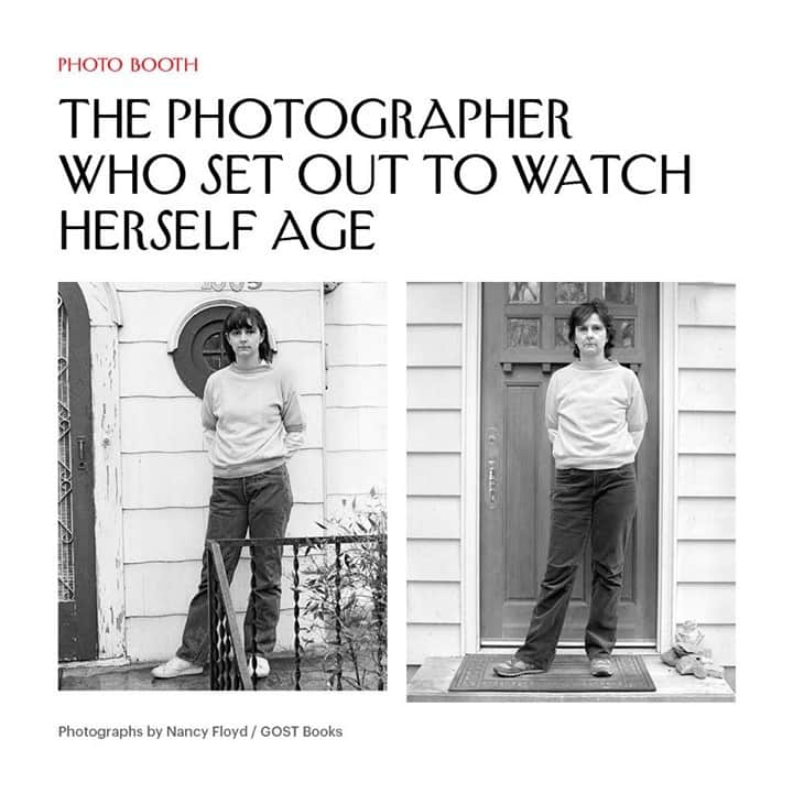The New Yorkerさんのインスタグラム写真 - (The New YorkerInstagram)「Over nearly four decades, the photographer Nancy Floyd executed an epic project of self-documentation. Each morning, beginning in 1982, she’d capture herself in a full-length shot. Her aim, at the start, was to keep up the daily ritual for 20 years, in order to observe herself aging. Through the years, she moved the tripod around, from room to room, from house to house, outdoors, and around the world. The metamorphosis or decline of her own body turned out to be, it seems, less interesting than—or inextricable from—the major events, changing backdrops, and interdependent relationships that made up her life. At the link in our bio, see more of Floyd’s photographs, which she took from 1982 to 2019.」2月18日 10時30分 - newyorkermag