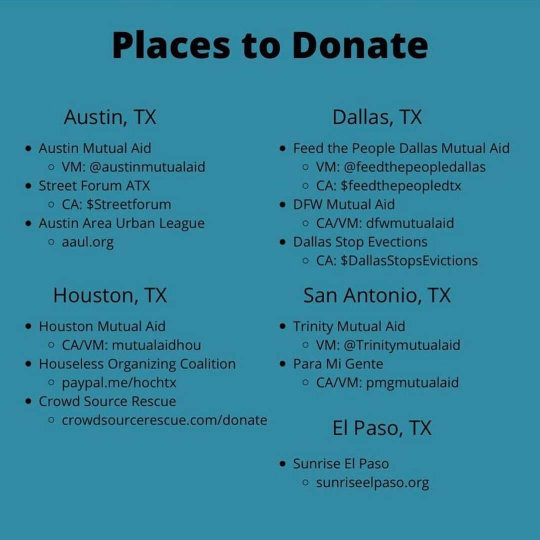 アリー・ブルックさんのインスタグラム写真 - (アリー・ブルックInstagram)「Please help my home state of Texas during this dangerous, once in a generation winter storm! I am especially thinking of my friends and family in my hometown of San Antonio. Here is how you can help or donate. Thank you everyone. I am also sharing a lot of helpful information about shelters/tips/etc in my stories and will continue sharing. I am praying for you Texas! Stay safe🙏🏽 #HelpTexas #SanAntonio #TexasStrong #PrayforTexas」2月18日 10時34分 - allybrooke