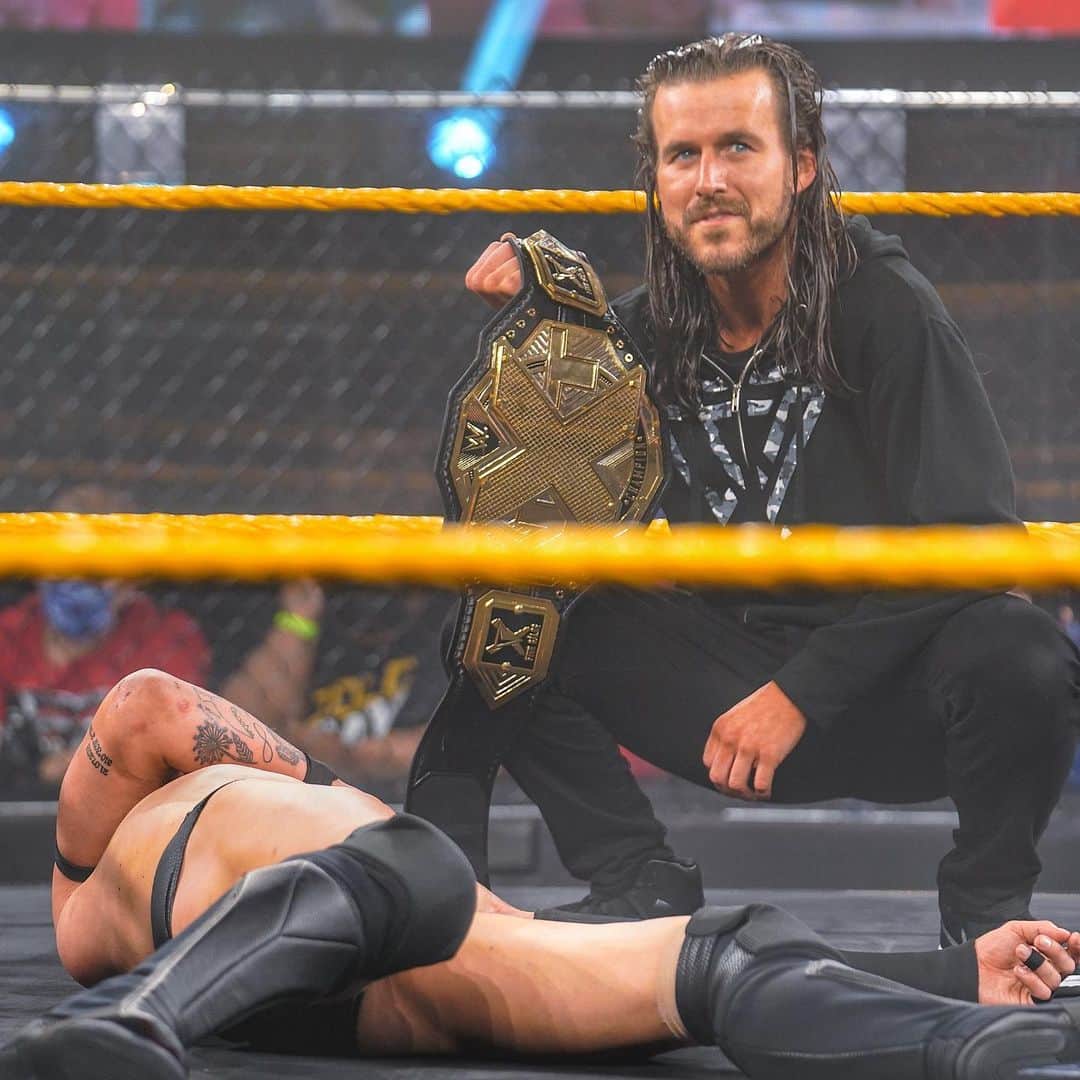 WWEさんのインスタグラム写真 - (WWEInstagram)「@adamcolepro has his eyes set on gold BAY BAY!! #WWENXT」2月18日 12時09分 - wwe