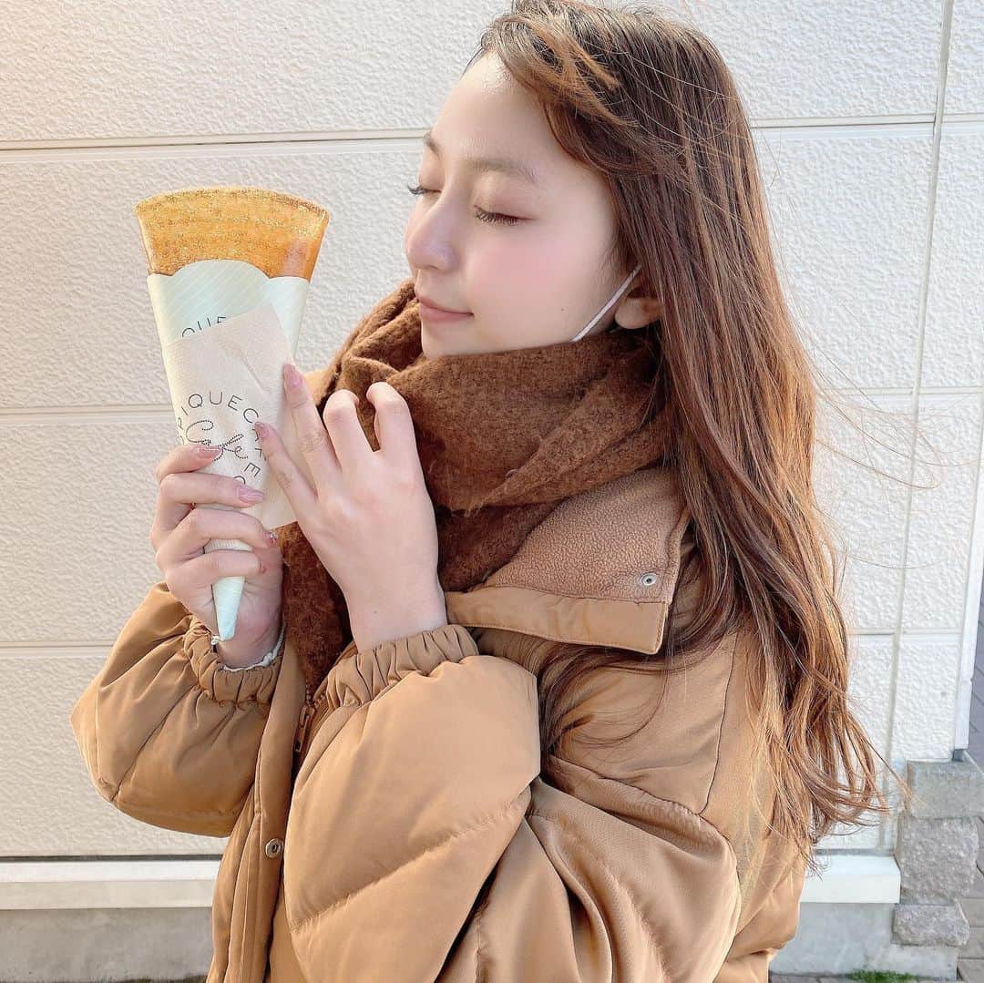 塩川莉世のインスタグラム：「おやすみ..🍫 . . . #ジェラートピケ #ジェラピケ #ジェラピケカフェ #jelatopique #jelato #クレープ #クレープ屋さん #幸 #カフェ #カフェ巡り #カフェスタグラム」