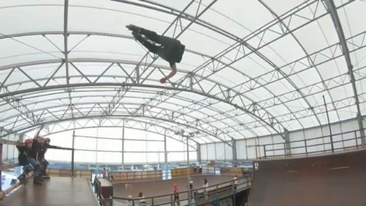 安床エイトのインスタグラム：「"g"skatepark.   #gym #gskatepark #skatepark #japan #YasutokoBros #eitoyasutoko #skate #inlineskate #inlineskating #rollerblading  #blading #workout #roll #session #goodtime #fun #thankyou」