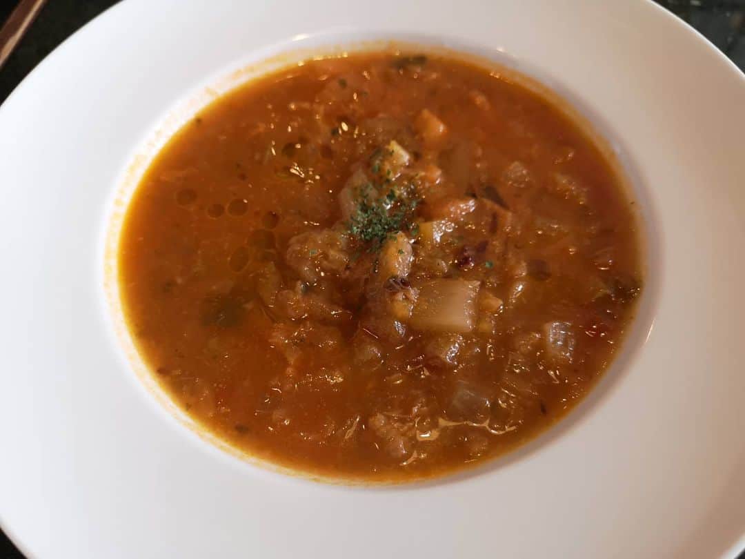 なだぎ武さんのインスタグラム写真 - (なだぎ武Instagram)「#黒キーマカリー  #煮込んだ濃くのあるスープ  #美味しすぎた😋」2月18日 15時11分 - nadagigigi