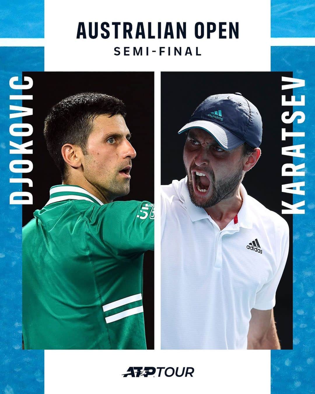 ATP World Tourさんのインスタグラム写真 - (ATP World TourInstagram)「Final at stake 👀 It’s semi-final time! #AusOpen」2月18日 15時43分 - atptour