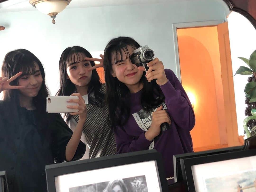 ニコ☆プチのインスタグラム：「📸📹 たのしげ😉😗😝  #近藤藍月 #中山あやか #森﨑美月」
