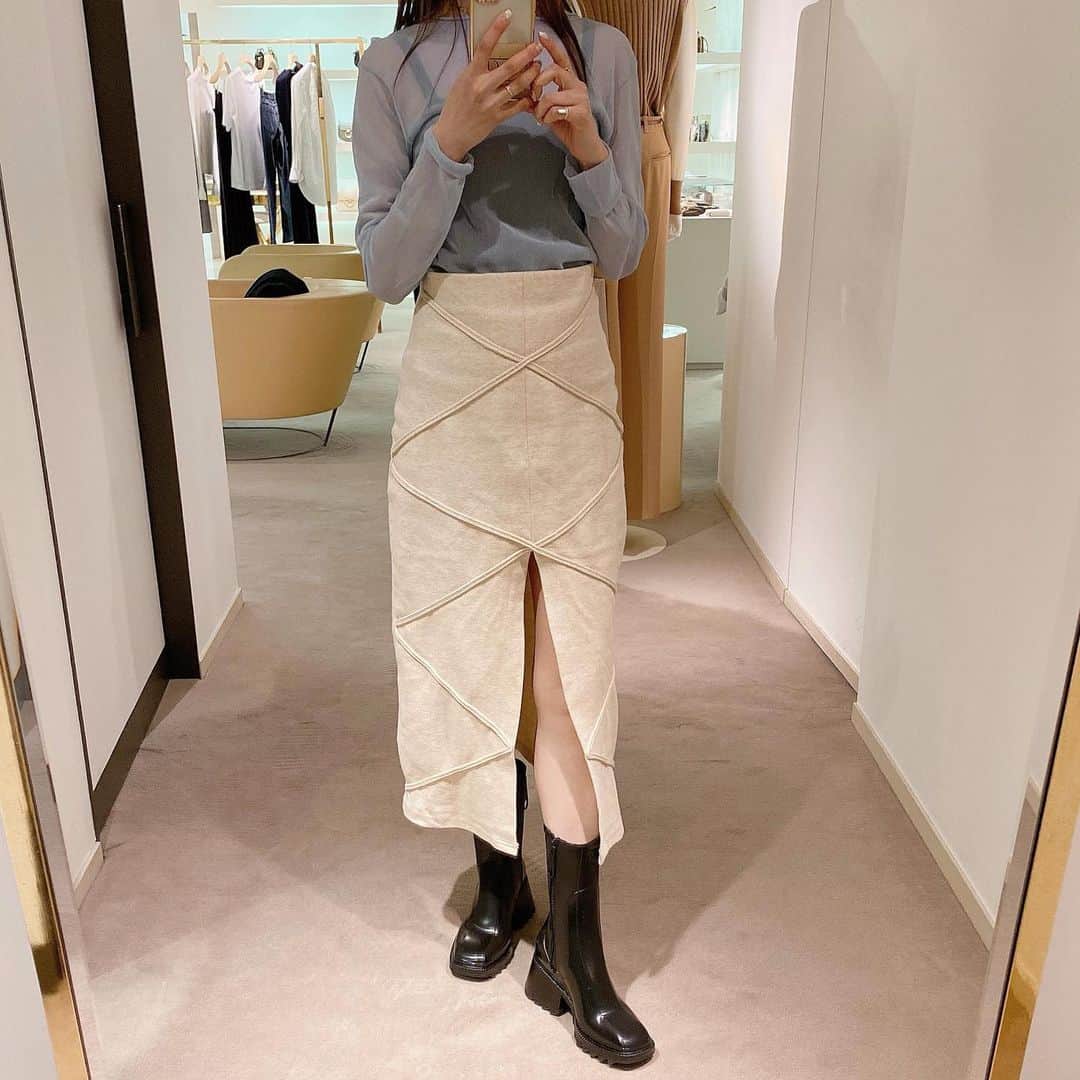makoのインスタグラム：「💭💭💭 #158cmコーデ」