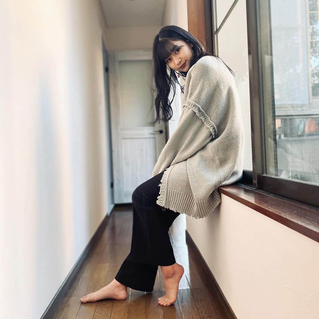 杉山緋那のインスタグラム：「portrait😌🤍」