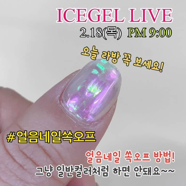 Icegel Nailのインスタグラム