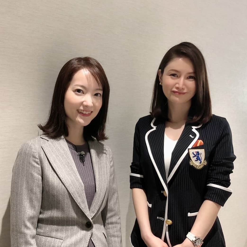 のインスタグラム：「お久しぶりの山口真由さん😍 楽屋はよく使うところだったのだけど、曜日が違うだけで全く違う雰囲気ですね。 笑いあり学びありの本当に楽しい収録でした！  #番組収録 #お疲れ様でした #山口真由さん #東大女子」