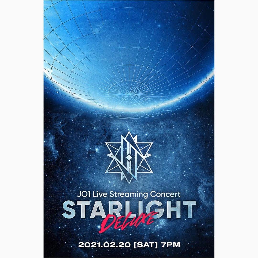 【公式】JO1さんのインスタグラム写真 - (【公式】JO1Instagram)「#JO1 Live Streaming Concert  🛸『#STARLIGHT_DELUXE』🛸  #JO1と一緒に宇宙旅行 まで 🗓あと２日！  ▷https://jo1.jp/feature/starlight_deluxe/  #210220SAT_PM7」2月18日 19時00分 - official_jo1