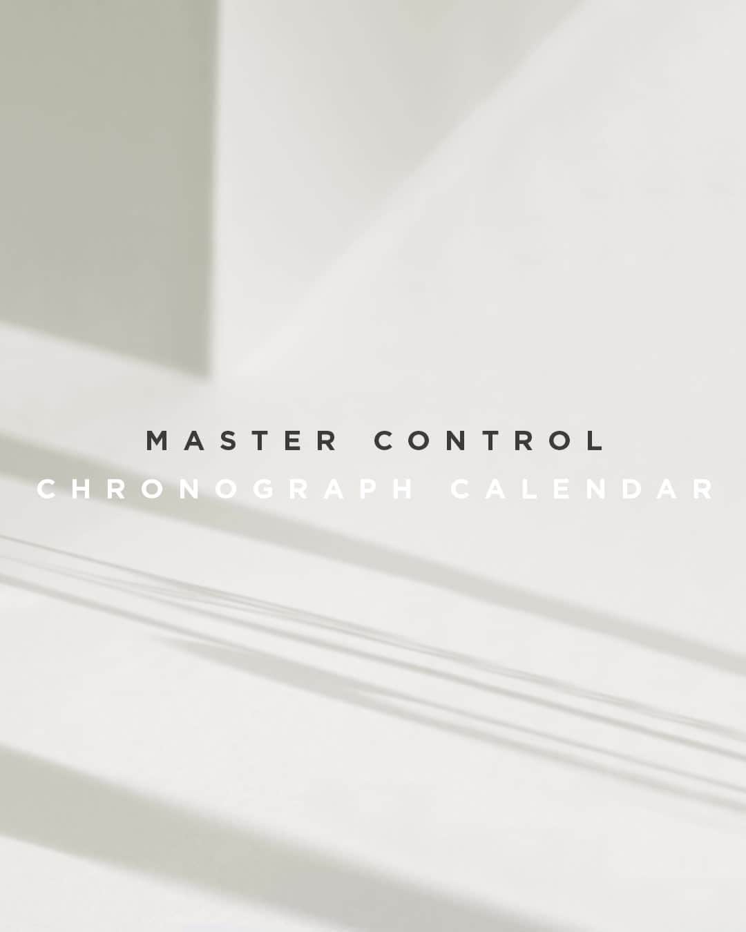 ジャガールクルトのインスタグラム：「Mechanical alliance. #MasterControl  _ Master Control Chronograph Calendar _ The newly developed movement, Calibre 759, combines a chronograph with a triple calendar display, a moon-phase and a 65-hour power reserve. Evoking the link between watchmaking and astronomy. _ #JaegerLeCoultre #MasterControl #HomeofFineWatchmaking #SwissWatch #ValleeDeJoux #Watchmaking #Craftsmanship #SavoirFaire」