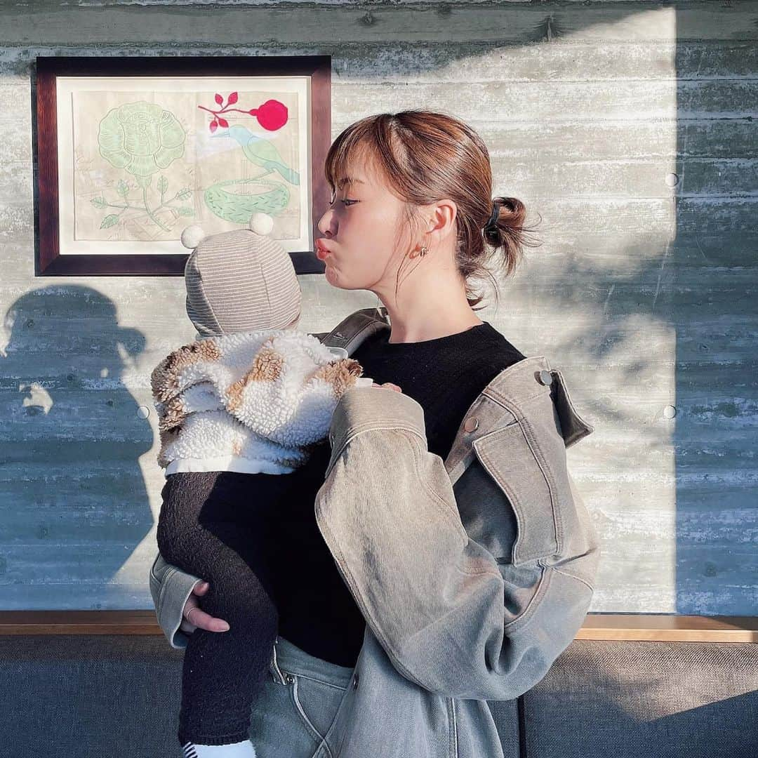 北出ゆいさんのインスタグラム写真 - (北出ゆいInstagram)「天使も一緒に👼❤️ 子供にも優しい宿に感動です🥺 . . . #イケメン👶✨  #可愛くて仕方ない #はるぴのべいびー #感慨深い #うまれてきてくれてありがとう❤️」2月18日 19時07分 - yuiyui_nstagram