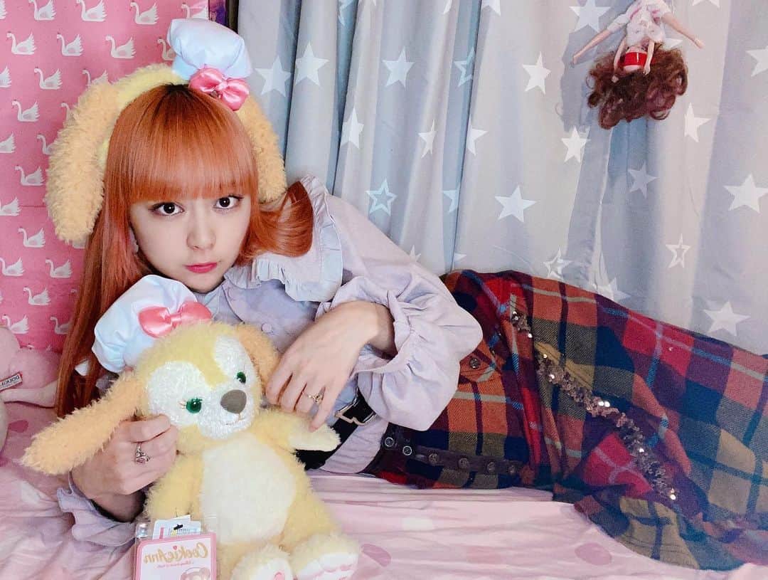 水森依音のインスタグラム：「いつかのクッキーちゃん きゃーん   #クッキーアンコーデ  #隠れクロミ #推し渋滞」