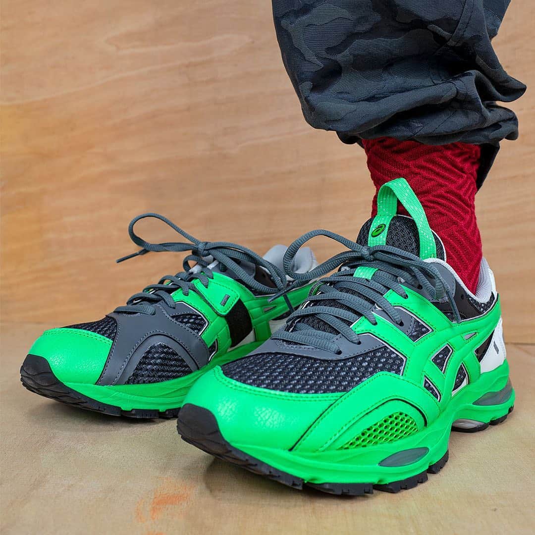 KICKS LAB. [ Tokyo/Japan ]のインスタグラム：「ASICS SPORTSTYLE l "HS2-S GEL-MC PLUS" l Available on the February 19th in Store and Online Store. #KICKSLAB #キックスラボ」