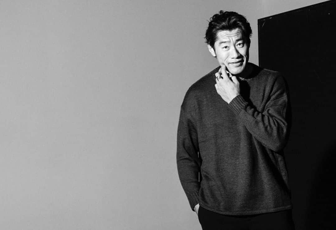 のインスタグラム：「after the shooting… #yusukehirayama #平山祐介 #blackandwhite」