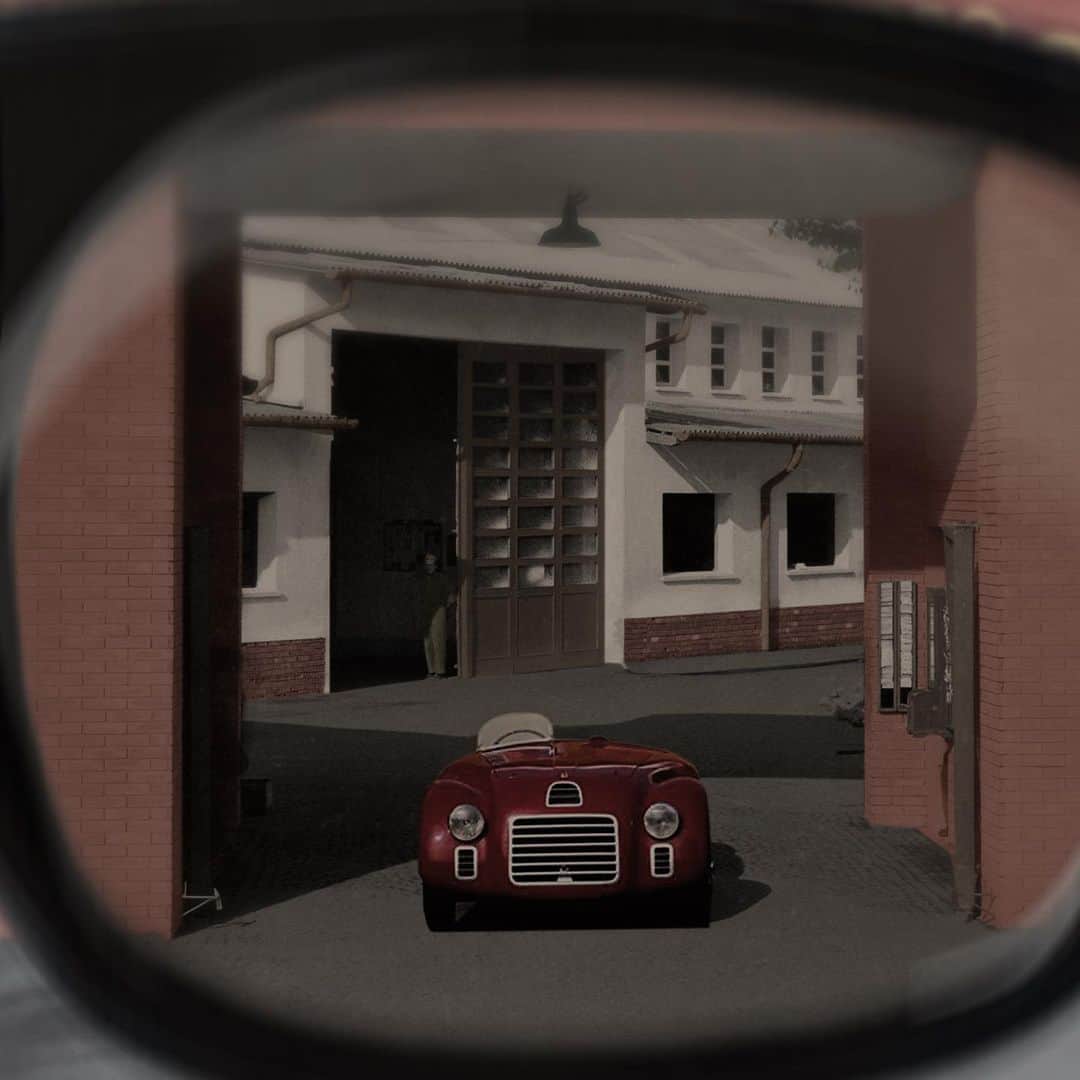 Ferrari APACのインスタグラム：「#RememberingEnzo  From behind his iconic sunglasses, Enzo Ferrari’s vision crafted the legend of the Prancing Horse. His drive and aspiration towards beauty and speed fueled his almost mythical story.  Vision, commitment, love. His values are the same that, today, are pushing #Ferrari further, keeping the fire of tradition burning, pursuing the genius in innovation.  To honour Enzo's 123rd birthday we give you a new point of view on how the Prancing Horse dream was built, through his eyes.  Swipe through and join us in celebrating.」
