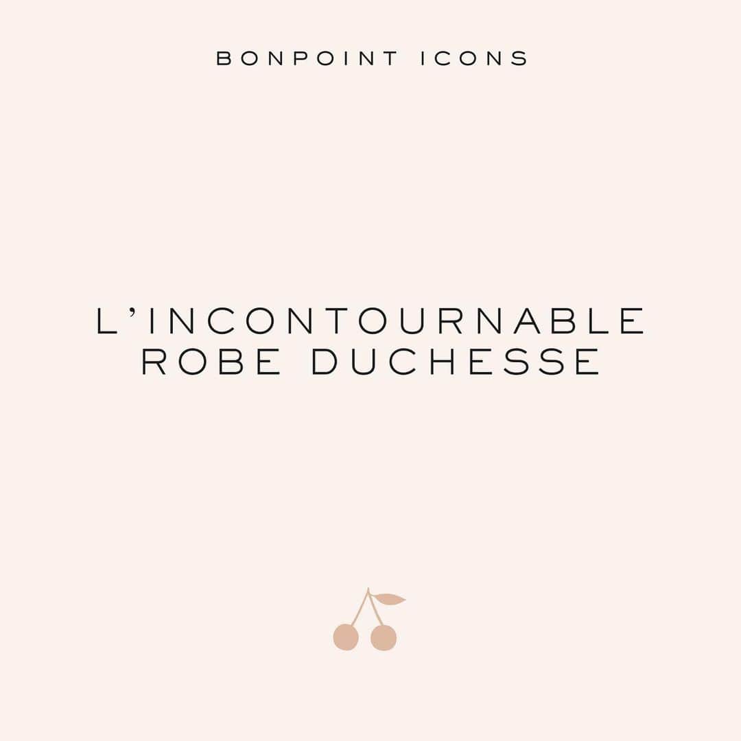 bonpointのインスタグラム：「Since 1975, the smock dress perpetuates the excellence of the know-how. 2/3 : Discover the incredible work on the Duchesse dress #bonpoint #icons #duchessedress #dress #girl」