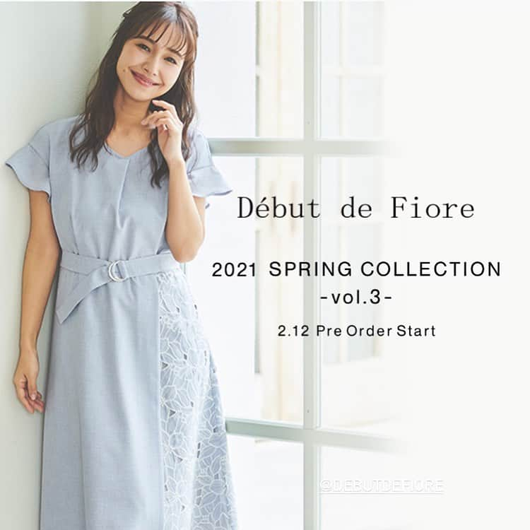 レッセ・パッセルームさんのインスタグラム写真 - (レッセ・パッセルームInstagram)「@debutdefiore  Spring Collection-vol.3-﻿ ﻿ ﻿ 【PRE ORDER】  3月お届けの最新コーデを﻿ 是非check🌼﻿ ﻿ ﻿ ✔︎ one-piece ¥26,000+tax﻿ ﻿ ﻿ #debutdefiore  #デビュードフィオレ  #レッセパッセオンラインストア ﻿ #春の新作﻿ #ワンピース﻿ #キャミワンピース #ブラウスコーデ﻿ #ニットコーデ﻿ #新作﻿ #2021ss﻿ ﻿ ﻿ ﻿ ﻿」2月18日 21時00分 - laissepasse.onlinestore