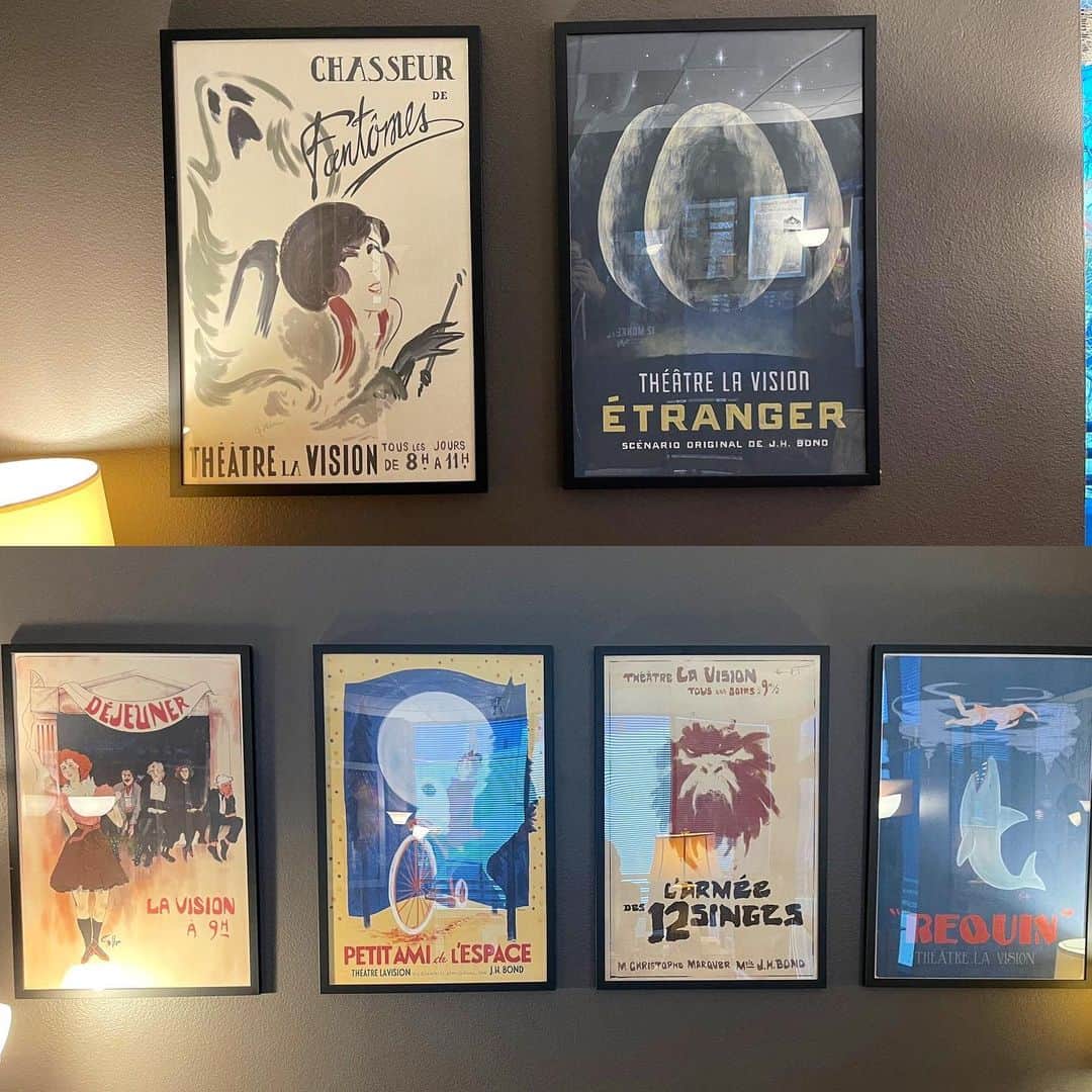 のインスタグラム：「My STAR TREK office decor. Can you name them all?」