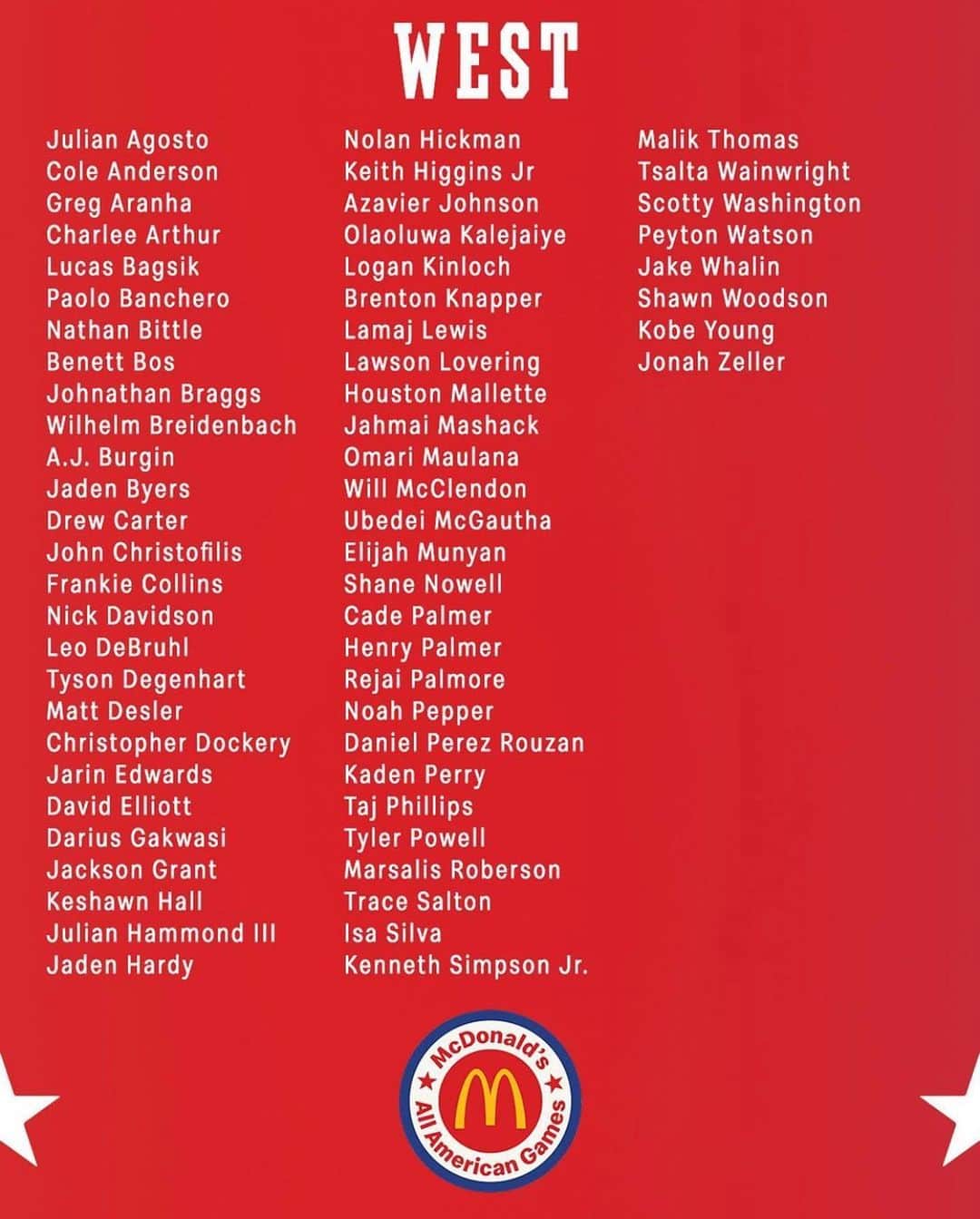 ネイト・ロビンソンのインスタグラム：「My GOD son @n.0.2 been working hard asf #holdat McDonald’s all American aye LFG he wit good company #mcdonalds🍔🍟 all-American list WEST」