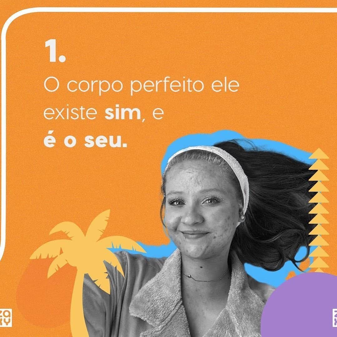ザクシーさんのインスタグラム写真 - (ザクシーInstagram)「Existe corpo perfeito? Sim, o seu 🥰 A @juliacforti nos convida a olhar pra nós mesmas com carinho e cuidado, assim como fazemos com as nossas amigas! Passa pro lado e confere todas as dicas do Guia Prático do Corpo Perfeito no verão! #CarnavalDentroDeMim #CarnaZaxy ​  #pracegover #pratodosverem: No carrossel, temos o fundo laranja. No card 1, temos a @juliacforti e o texto: Julia e Zaxy apresentam o Guia Prático do Corpo Perfeito no verão! No card 2, temos a @kerenpaiva e o seguinte texto: O corpo perfeito ele existe sim, e é o seu. No card 3, temos a @lobomari aparecendo e o texto ao lado: Um corpo perfeito é um corpo protegido: beba água, use filtro solar, coma bem e movimente-se. No card 4, temos a @nathfinancas e o texto ao lado: Um corpo perfeito é livre de comparações: não se compare. Você, sua beleza, sua inteligência, sua personalidade e alegria, são únicas. No card 5, temos a @juliacforti sentada em uma cadeira de praia e o texto ao lado: Um corpo perfeito se respeita, se ama e apoia suas amigas.」2月19日 7時48分 - zaxyoficial