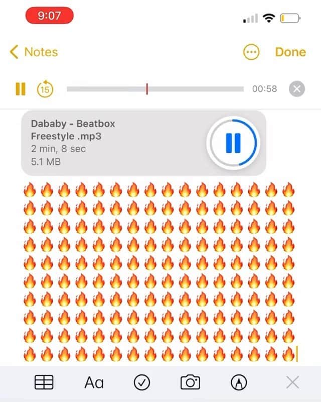 ファンクマスター・フレックスのインスタグラム：「@dababy 🔥🔥🔥🔥🔥🔥」