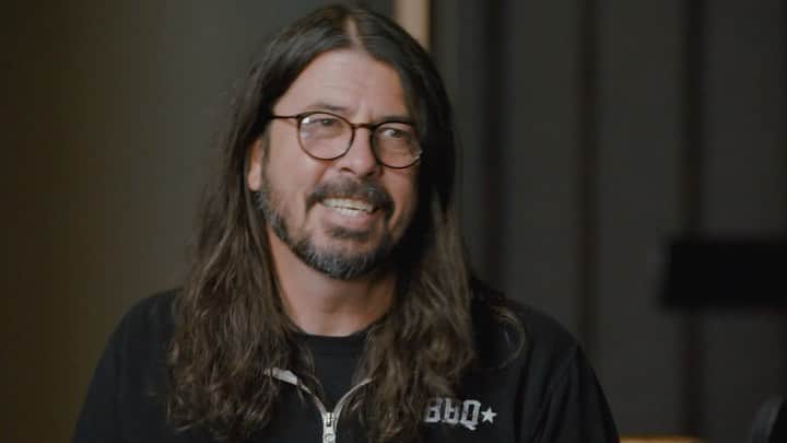 フー・ファイターズのインスタグラム：「Let Dave, Pat & Rami take you through another listen of #MedicineAtMidnight track by track. ⚡ Riff by riff. Watch on @youtubemusic or listen on @spotify - links in bio.」