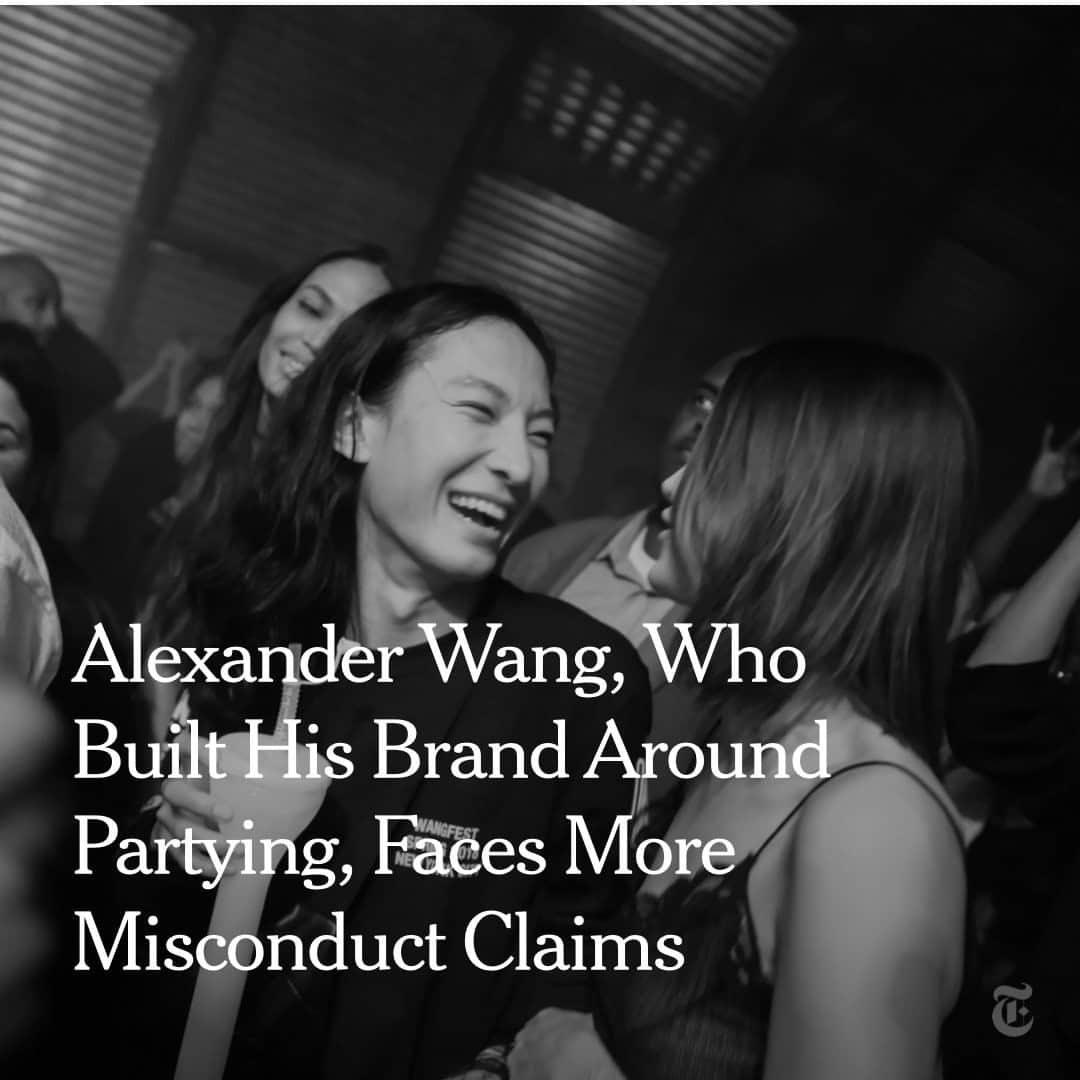 New York Times Fashionのインスタグラム：「“I was so apparently in a vulnerable state,” said David Casavant, one of 10 people represented by Lisa Bloom who are accusing the designer Alexander Wang of misconduct. Mr. Wang continues to deny the allegations. Link in bio to read more.」